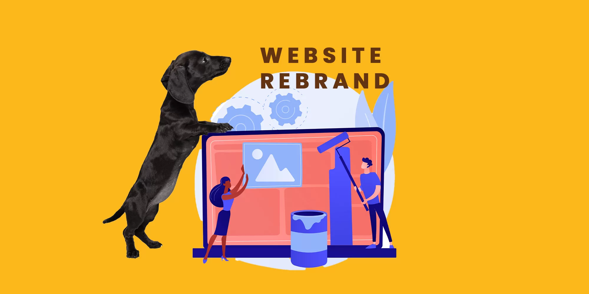 website rebrand doggy digital